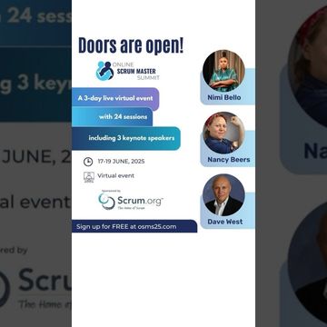 🔥 Online Scrum Master Summit 2025 – Get Your All-Access Pass with Discount Code osms25joanna