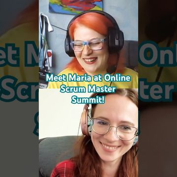 Meet Maria Ghlonti during Online Scrum Master Summit, 17-19 June 2025 #osms25