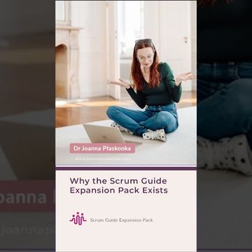 Why the Scrum Guide Expansion Pack Exists #SGEP